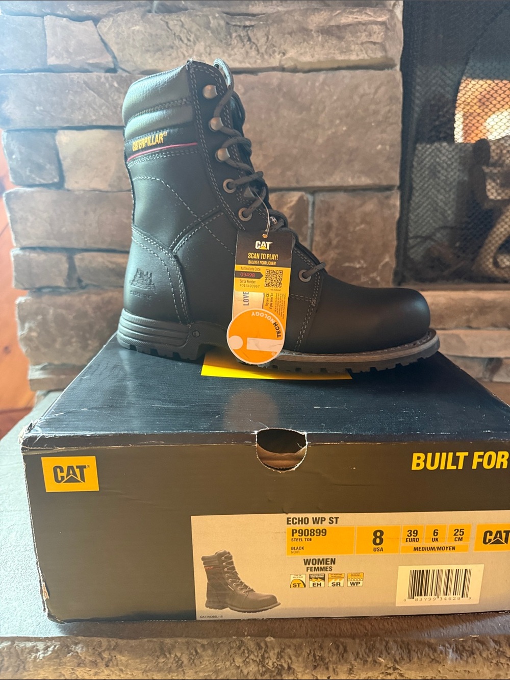 Caterpillar Work Boots 8